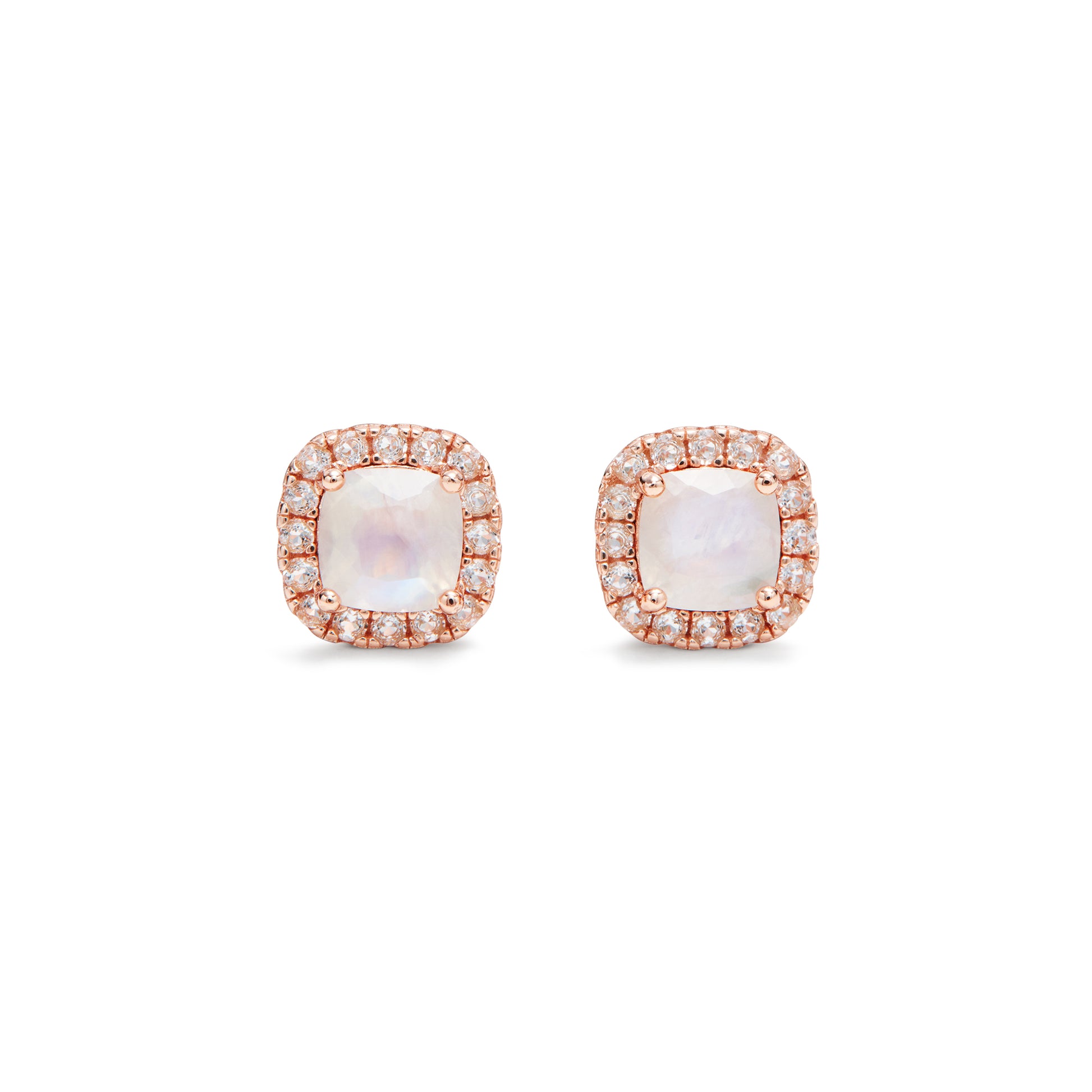 Lunaria Square Earrings
