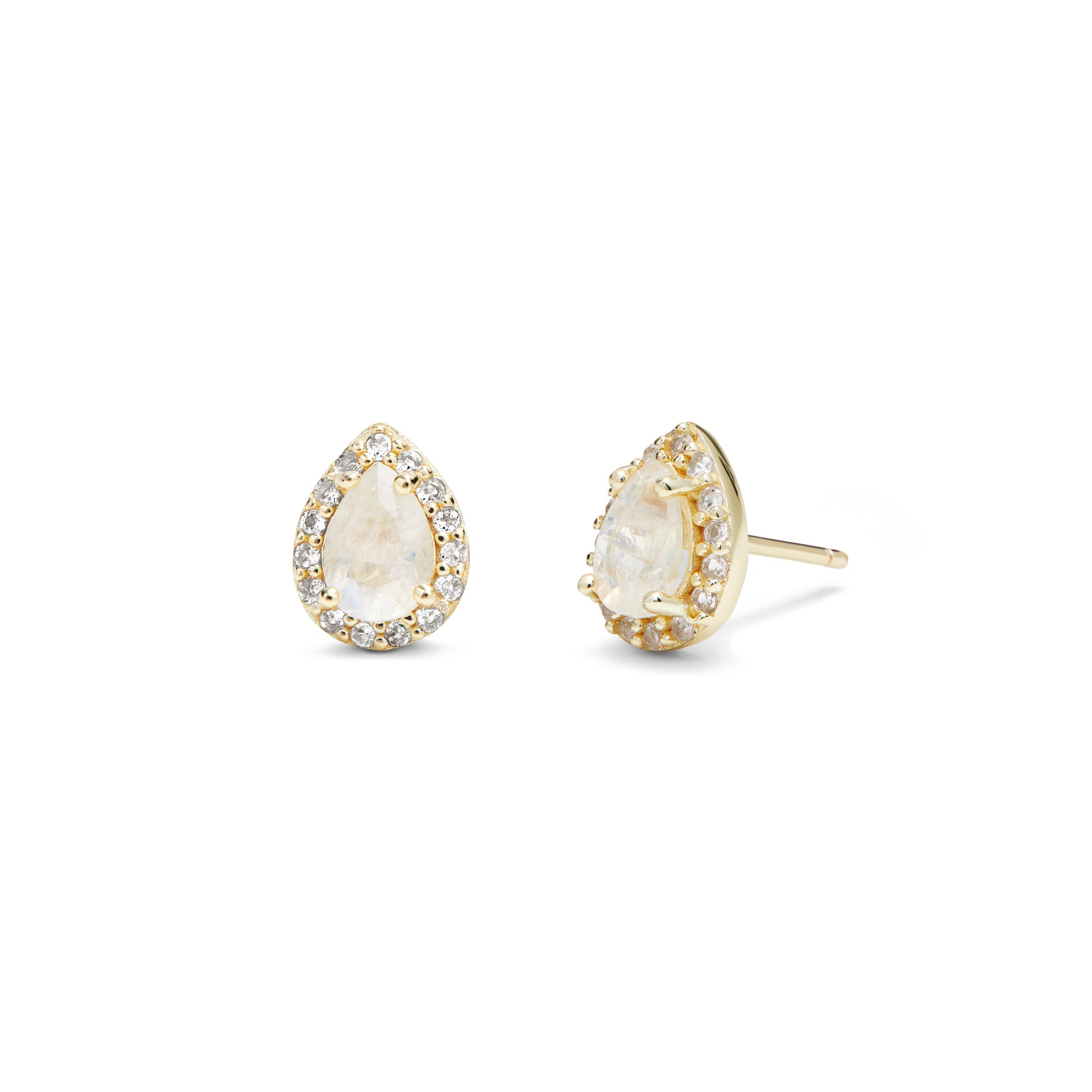 Lunaria Pear Shaped Earrings