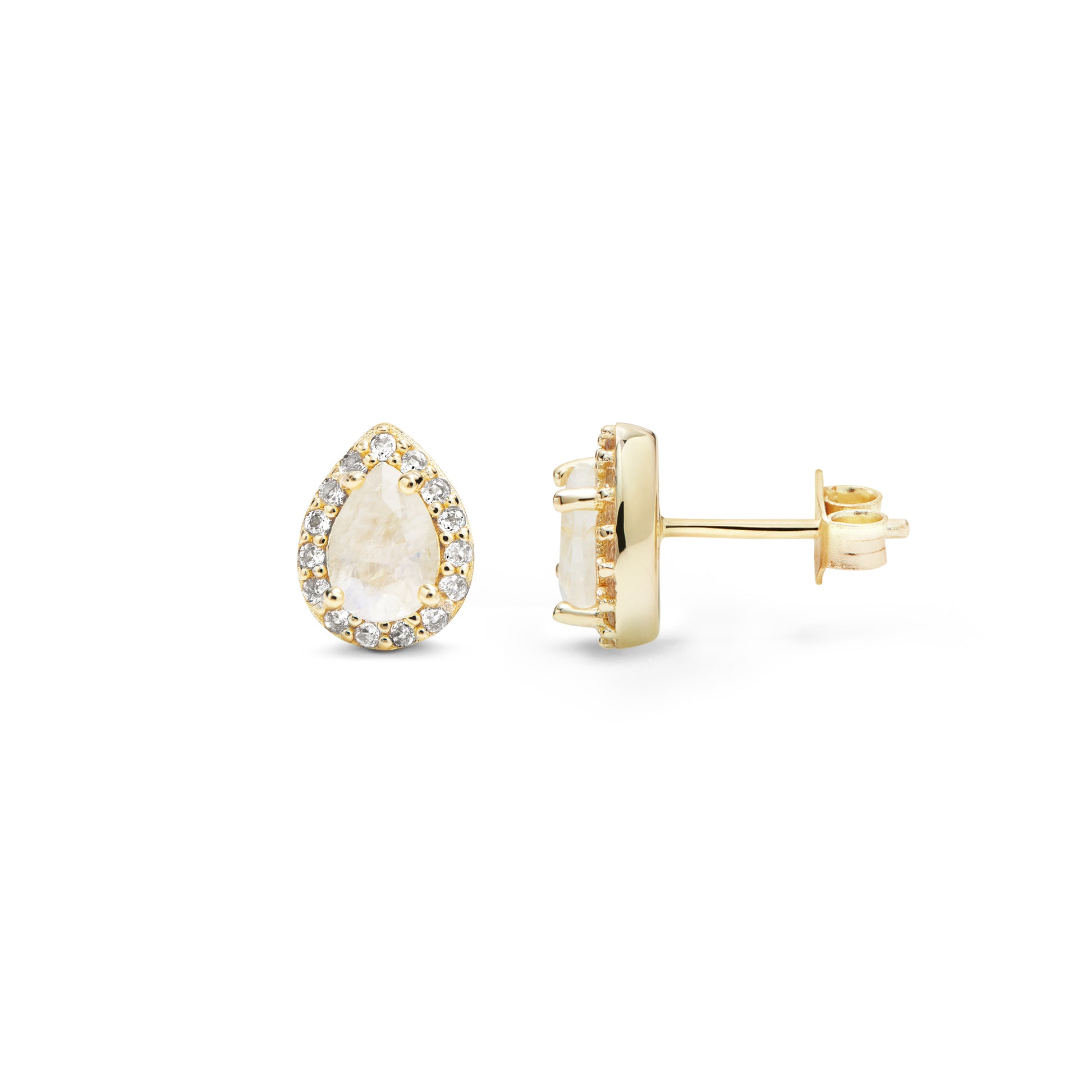 Lunaria Pear Shaped Earrings